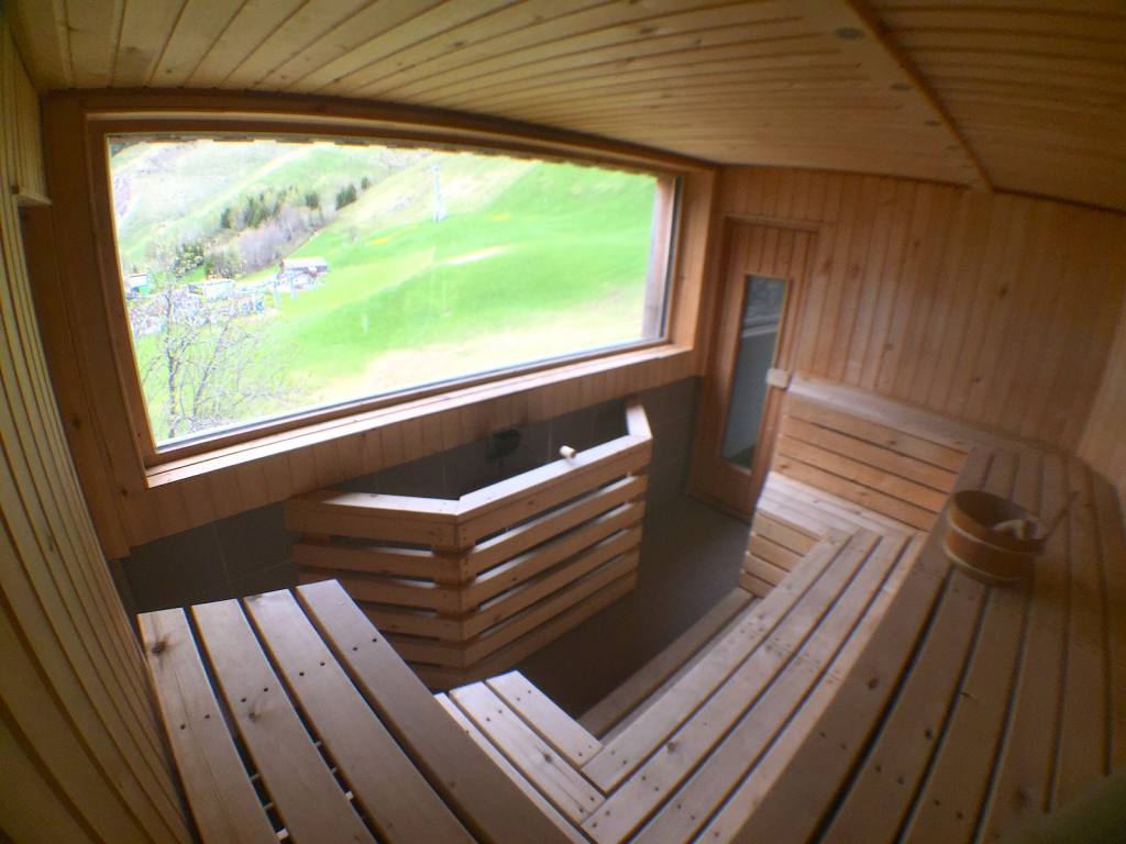 Finnische Sauna in der Beghütte 