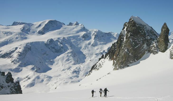 Skitour in der Schweiz am Steingletscher